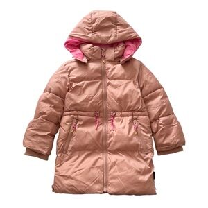 H&M girls hooded thermolite puffer jacket